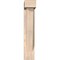 Ekena Millwork Traditional Block Smooth Bracket w/ Offset Brace, Douglas Fir, 5 1/2"W x 18"D x 30"H BKT0604X18X30TRA05SDF - alternate 4